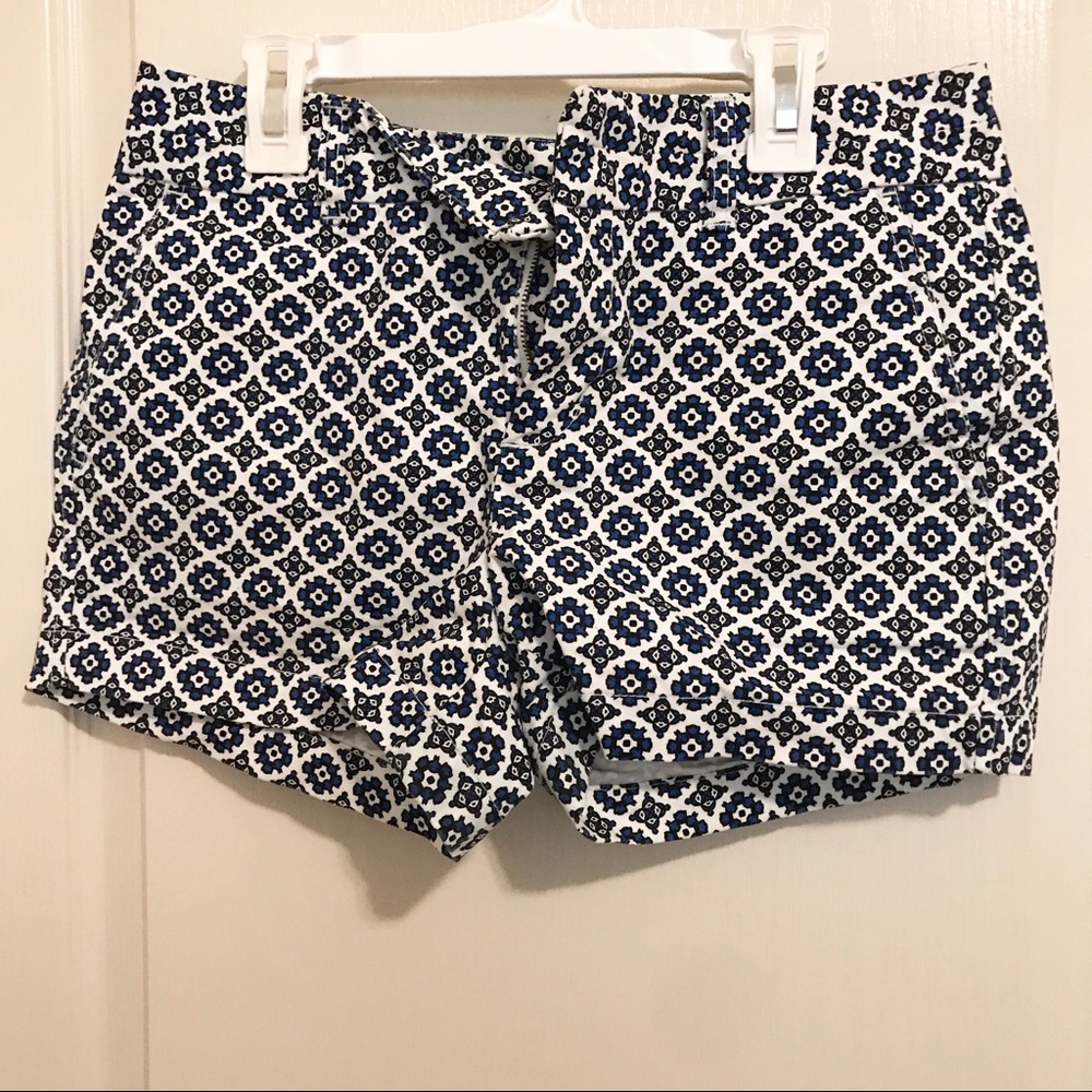 Blue Gap Print Shorts